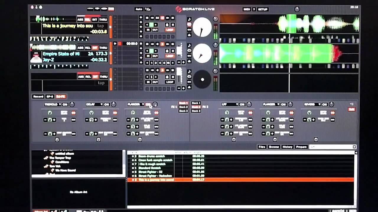 Serato scratch live deleting effects on djfx internet